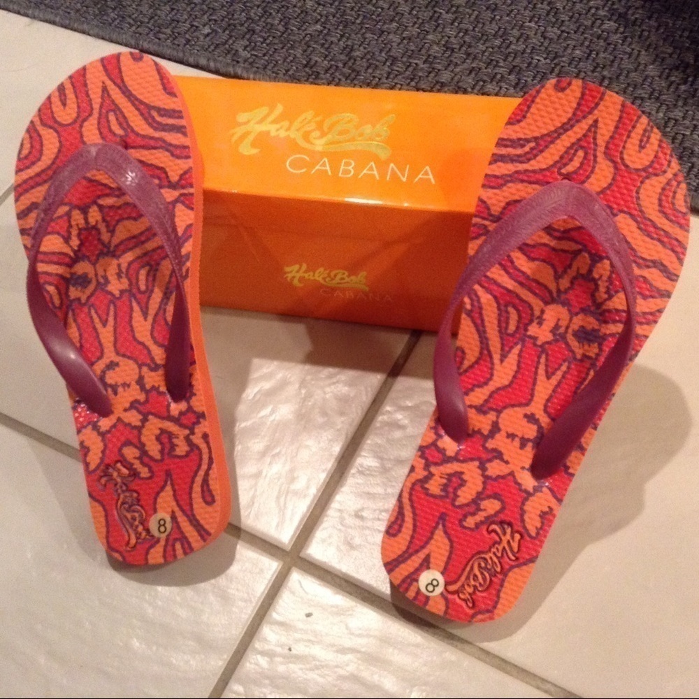 💕HALE BOB💕 Cabana Flip Flops